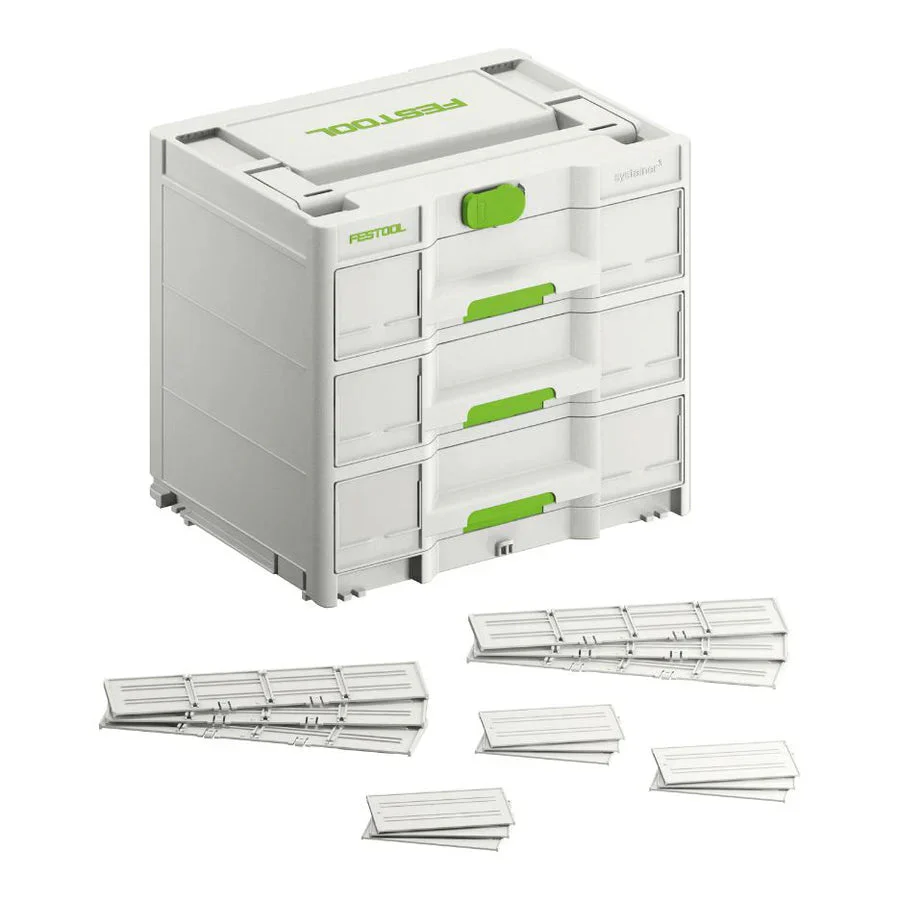 FESTOOL 577769 Sortainer³ SYS3-SORT/3 M 337 - Image 8
