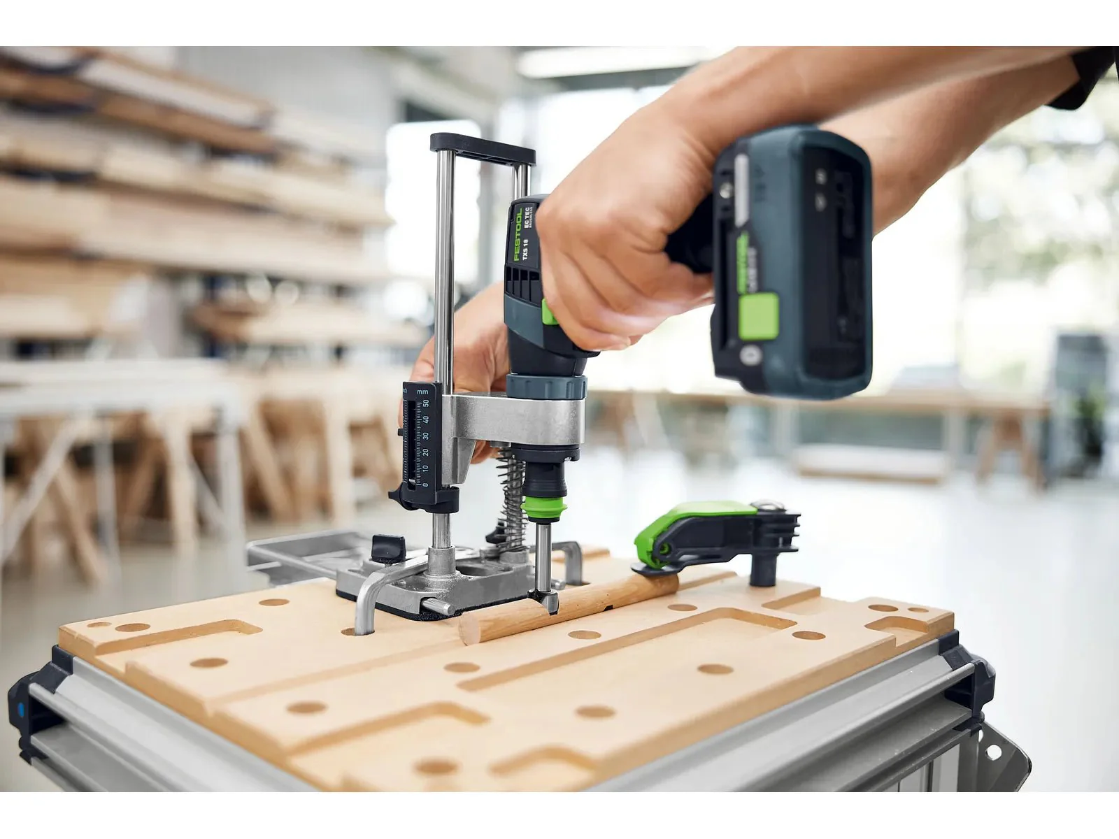 FESTOOL 577971 MB 40-Set Mobile Drilling Attachment - Image 5