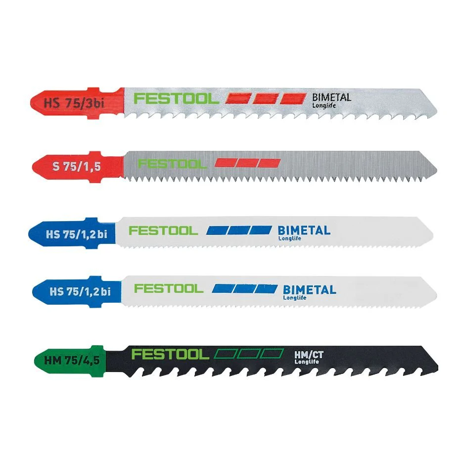 FESTOOL 578072 Jigsaw Blade Set STS-Sort/21 P/M/B - Image 2