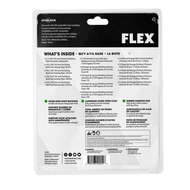 FLEX FAM40003-41 41 Pc. Sanding Project Set - Image 2