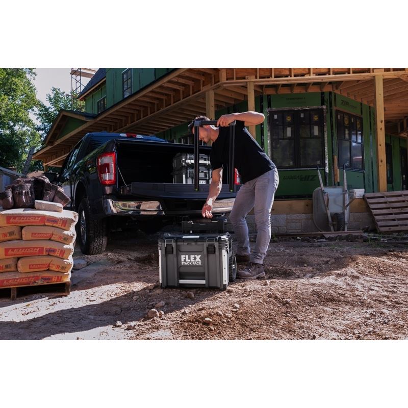 FLEX FS1101 STACK PACK ROLLING TOOL BOX - Image 6