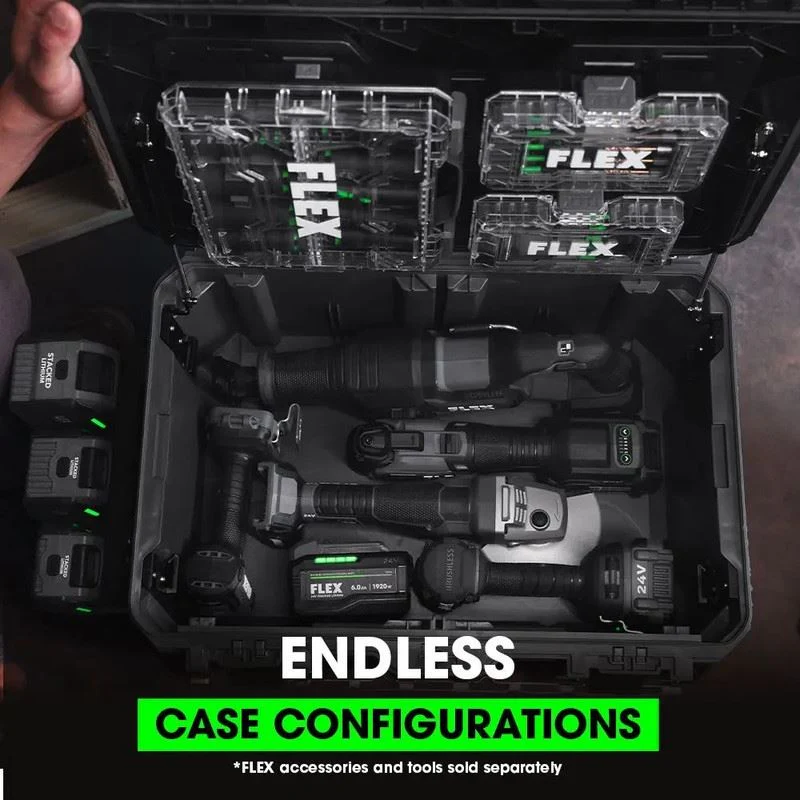 FLEX FS1102 STACK PACK MEDIUM TOOL BOX - Image 4