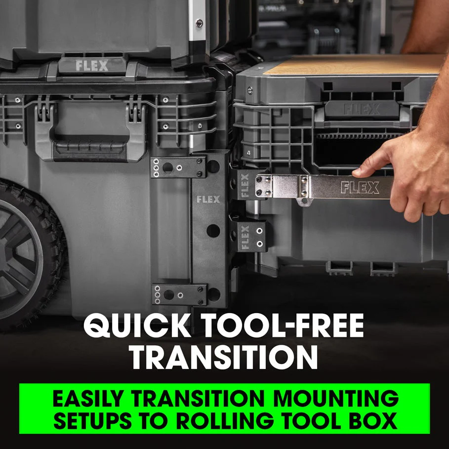 FLEX FS1504 STACK PACK™ Rolling Tool Box Mount - Image 3