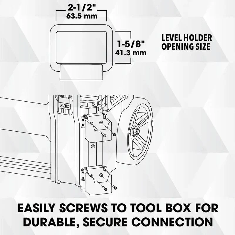 FLEX FS1602 STACK PACK LEVEL HOLDER - Image 3