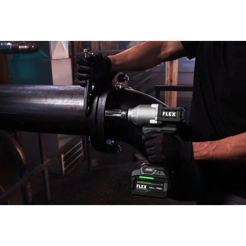 FLEX FX1471-1H 24V 1/2 in High Torque Impact Wrench Stacked-Lithium Kit - Image 12