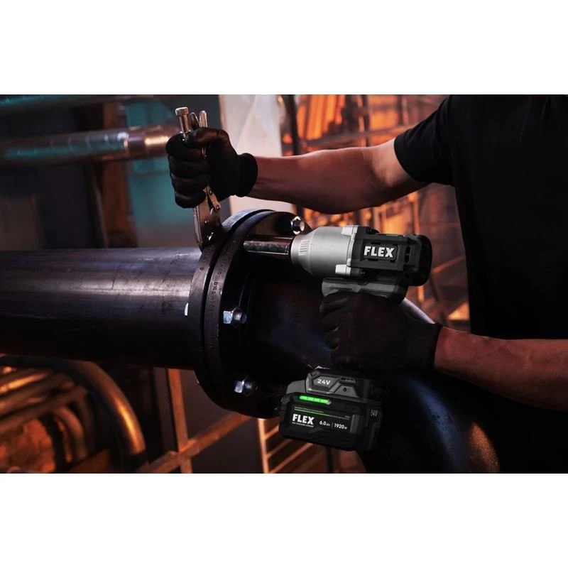 FLEX FX1471-1H 24V 1/2 in High Torque Impact Wrench Stacked-Lithium Kit - Image 8