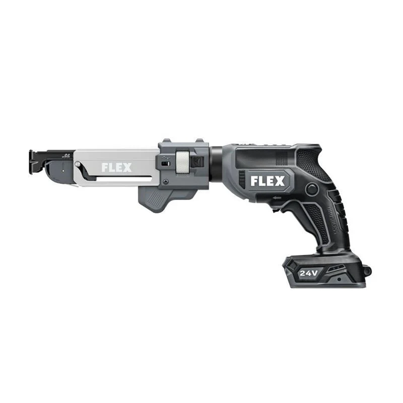 FLEX FX1611-Z 24V Brushless Drywall Screw Gun with Magazine Attachment - Bare Tool - Image 6