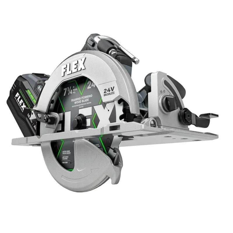 FLEX FX2141-1J 24V 7-1/4 in Circular Saw Stacked-Lithium Kit - Image 5