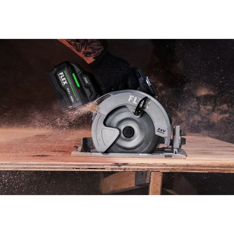 FLEX FX2141-1J 24V 7-1/4 in Circular Saw Stacked-Lithium Kit - Image 8