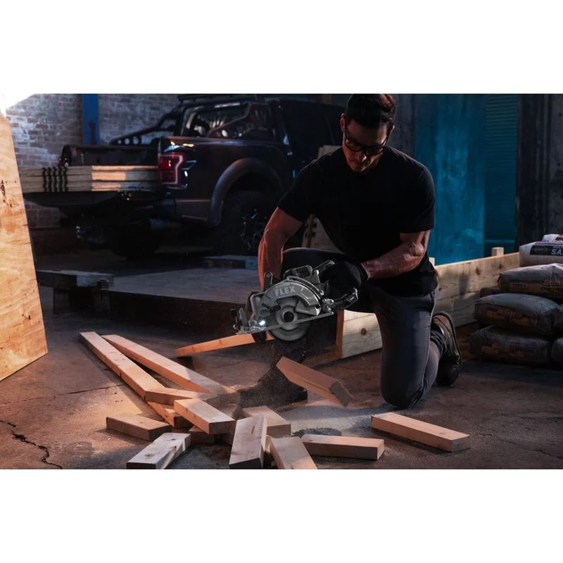 FLEX FX2141R-1J 7-1/4 in Rear Handle Saw Circular Saw Stacked Lithium Kit - Image 10