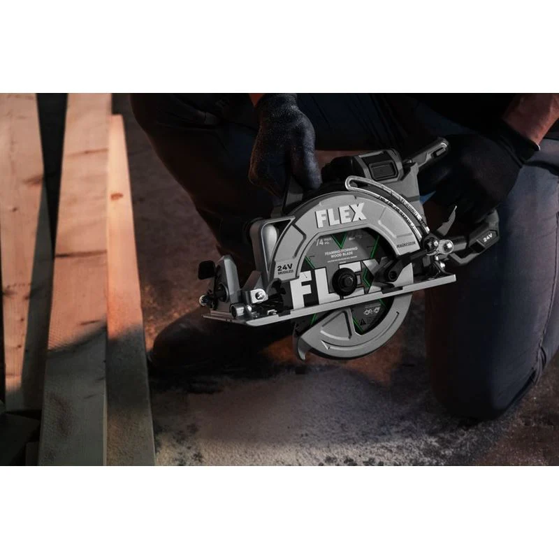 FLEX FX2141R-1J 7-1/4 in Rear Handle Saw Circular Saw Stacked Lithium Kit - Image 12