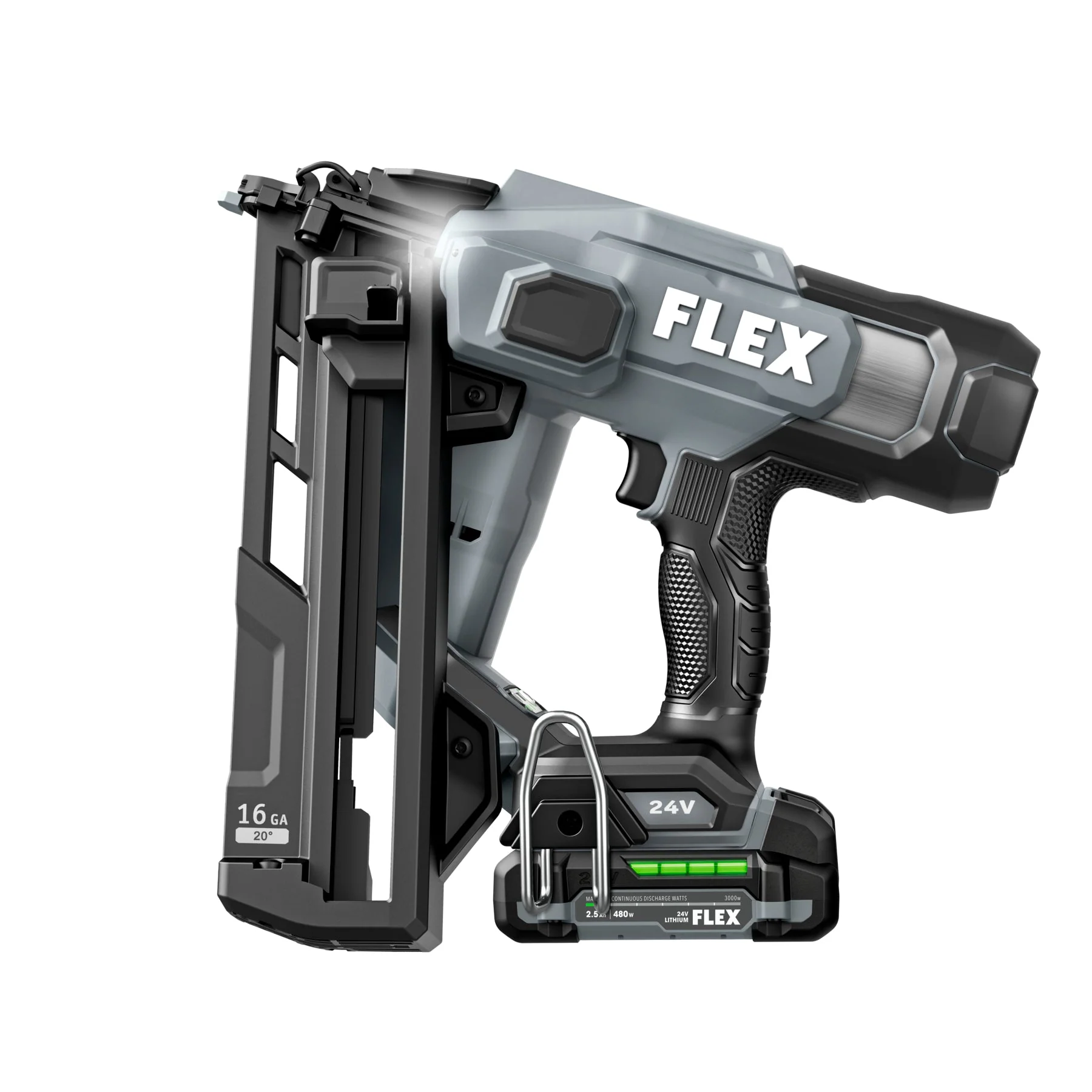FLEX FX4321A-1A 16Ga Angled Finish Nailer Kit - Image 7