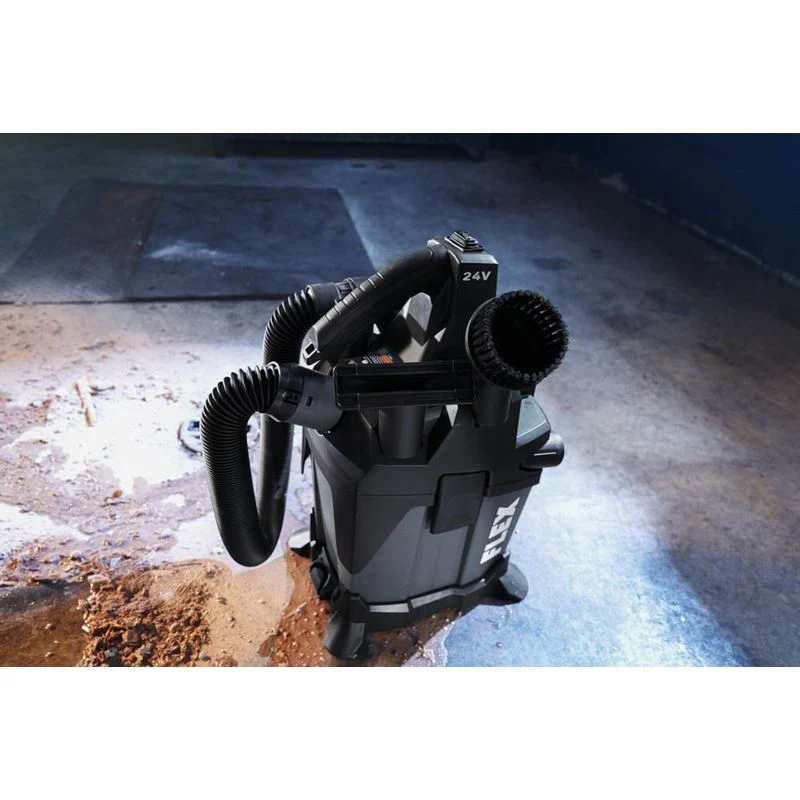 FLEX FX5221-Z 24V 1.6 Gallon Wet/Dry Vacuum - Bare Tool - Image 7