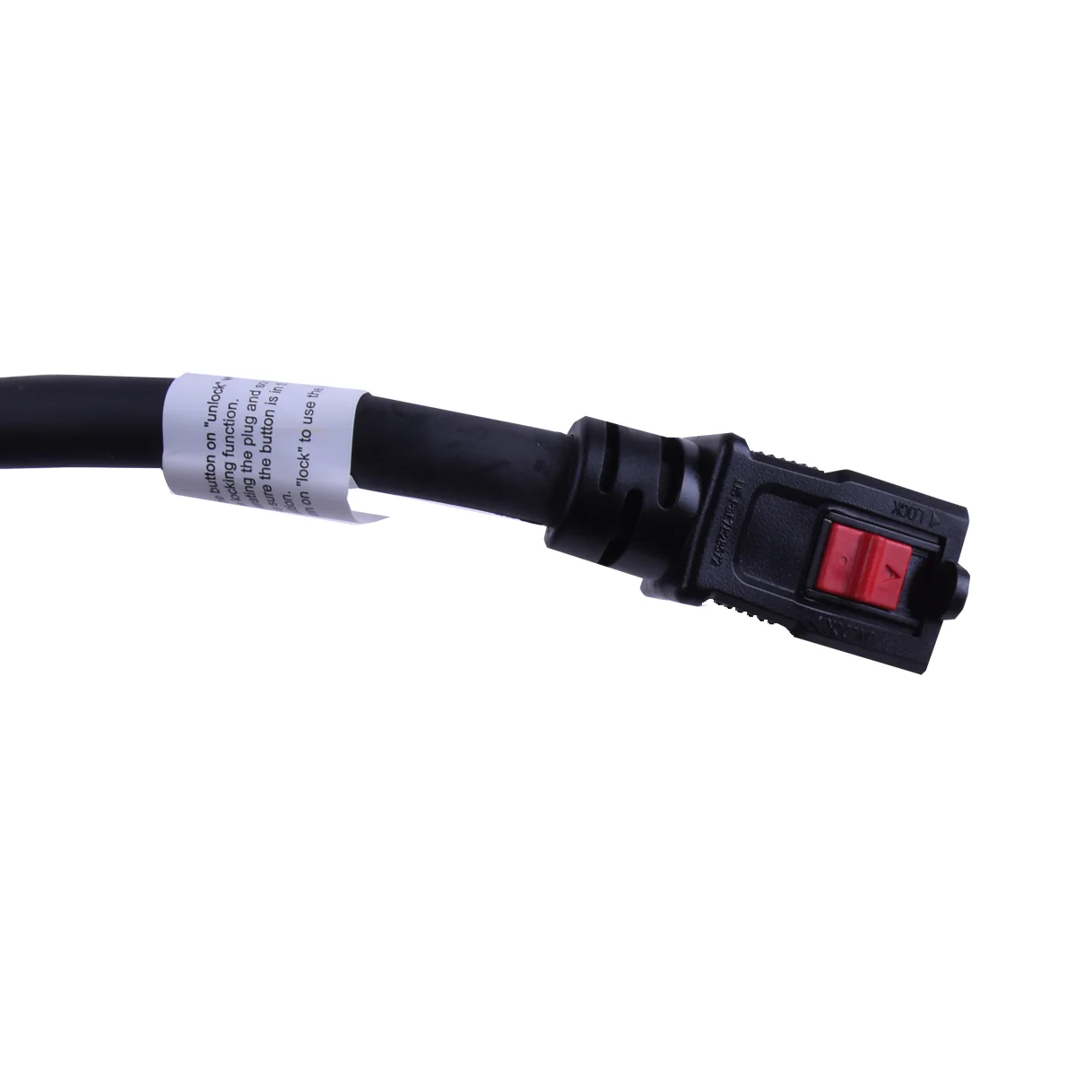 FlexiCord 140008 Extension Cord Outdoor SEOOW 12/3 Single Tap Black Rubber 50ft - Image 2