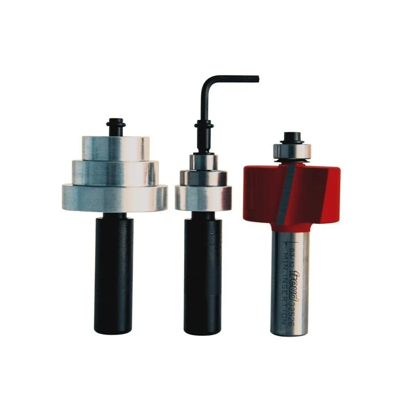 Freud | 32-526 flush, 1/8 ,1/4 ,5/16 ,3/8 ,7/16 ,1/2 Depth Rabbeting Bit with Bearings - Image 2