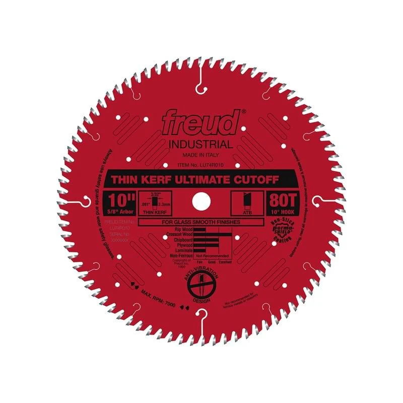 Freud | LU74R010 10" Thin Kerf Ultimate Cut-Off Blade - Image 2