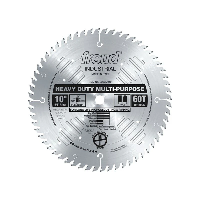 Freud | LU82M010 10" Heavy Duty Multi-Purpose Blade - Image 2