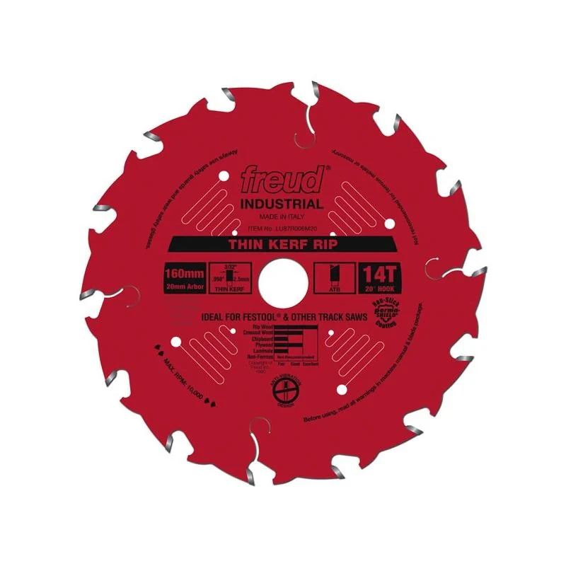Freud LU87R006M 160mm Thin Kerf Rip Blade