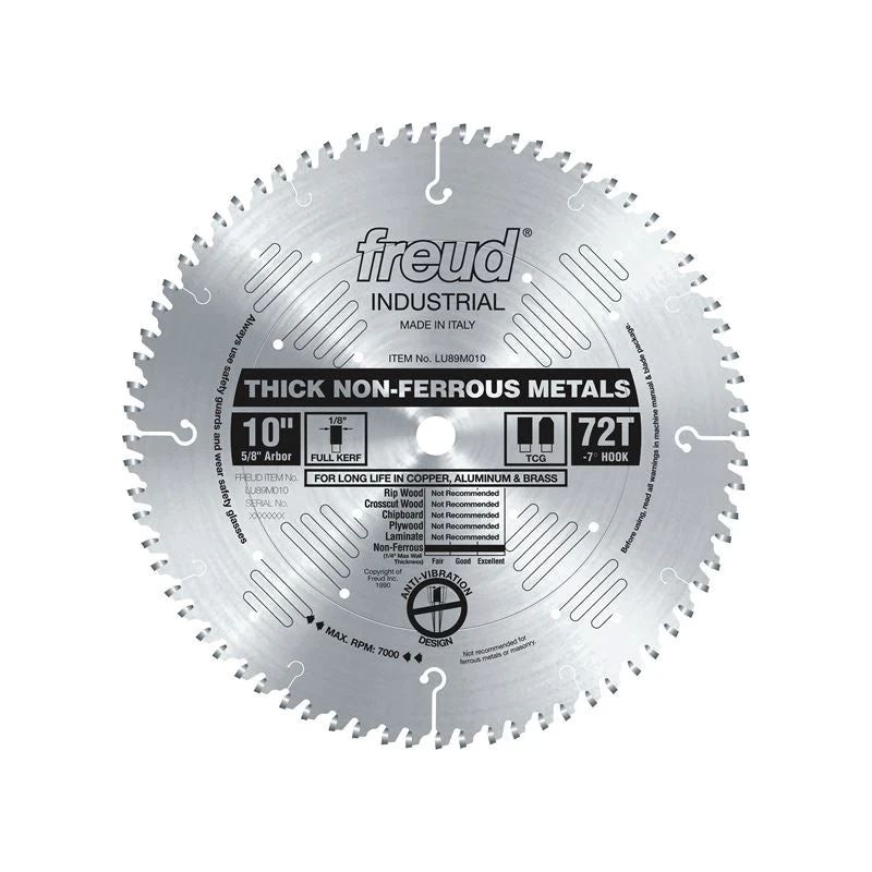 Freud | LU89M010 10" Thick Non-Ferrous Metal Blade - Image 2
