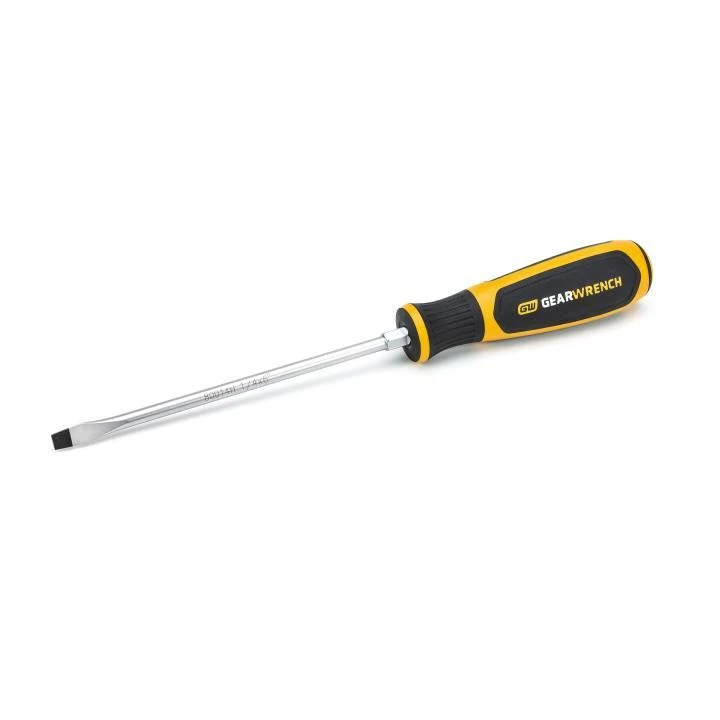 GEARWRENCH 80014H 1/4" x 6" Slotted Dual Material Screwdriver