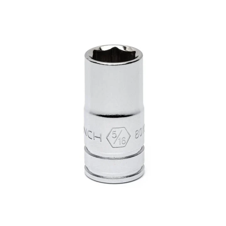 GEARWRENCH 80109 1/4" Drive 6 Point Standard SAE Socket 5/16" - Image 2