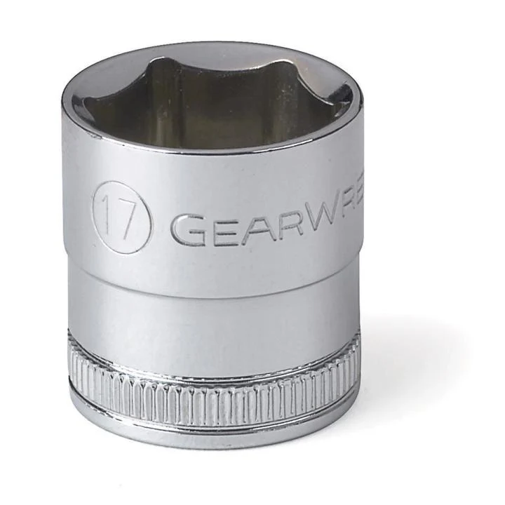 GEARWRENCH 80385 3/8" Drive 6 Point Standard Metric Socket 17mm - Image 2