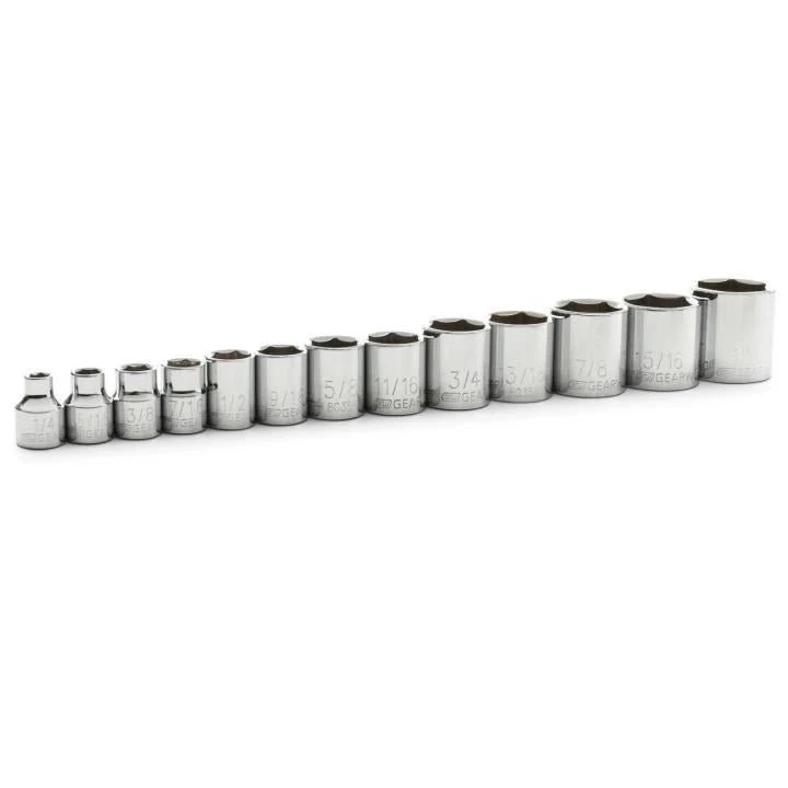 GEARWRENCH 80553 13 Piece 3/8" Drive 6 Point Standard SAE Socket Set - Image 2