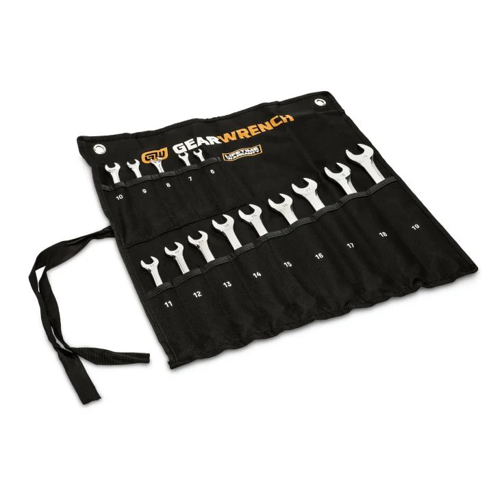 GEARWRENCH 81925 14 Piece 6 Point Combination Metric Wrench Set - Image 4