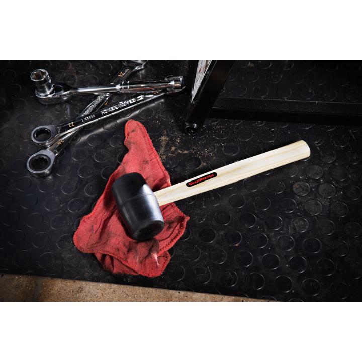 GEARWRENCH 82259 16 oz. Rubber Mallet with Hickory Handle - Image 2