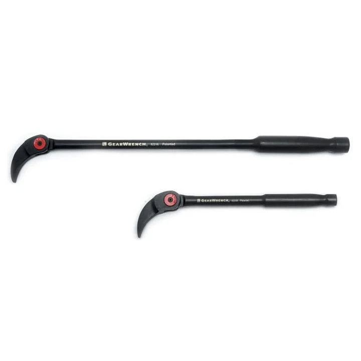 GEARWRENCH 82300 2 Piece Indexing Pry Bar Set 8" & 16"
