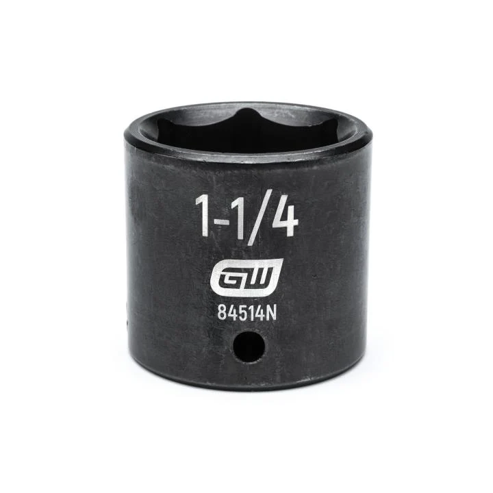 GEARWRENCH 84514N 1/2" Drive 6 Point Standard Impact SAE Socket 1-1/4"