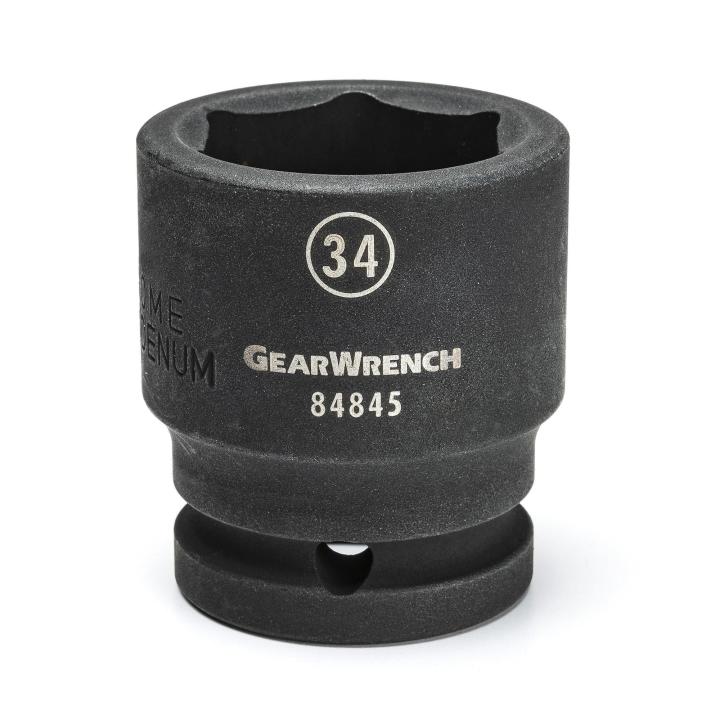 GEARWRENCH 84858 3/4" Drive 6 Point Standard Impact Metric Socket 47mm