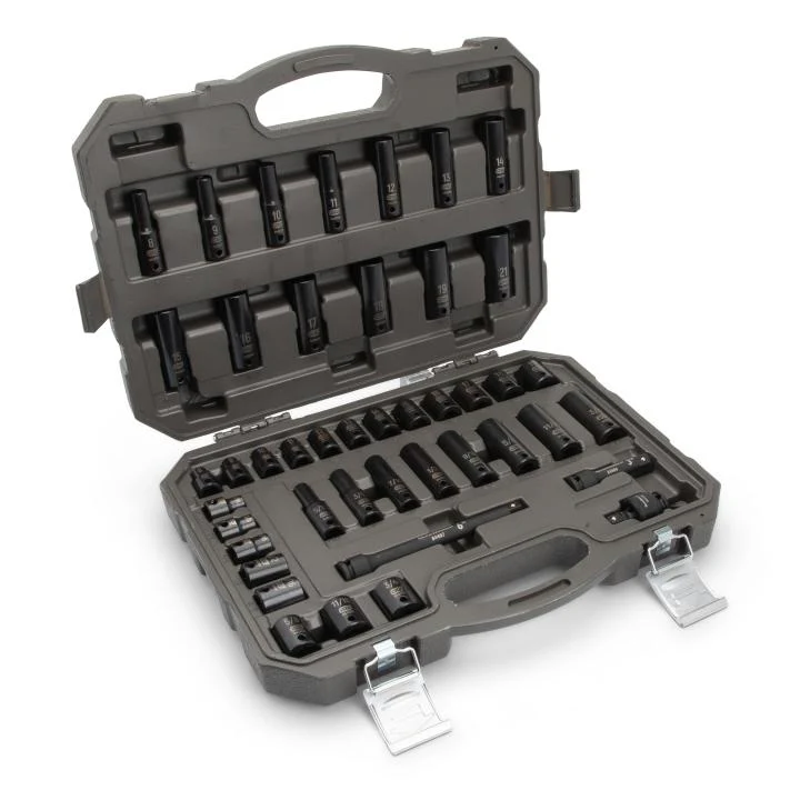 GEARWRENCH 84916N 44 Piece 3/8" Drive 6 Point Standard and Deep Impact SAE/Metric Socket Set - Image 4
