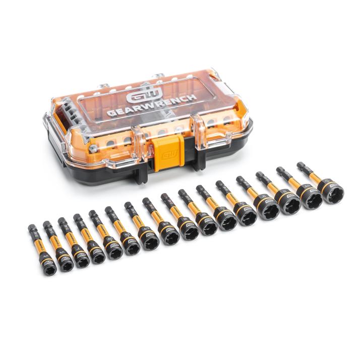 GEARWRENCH 86171 16 Piece Bolt Biter™ Nut Extractor & Driver Set