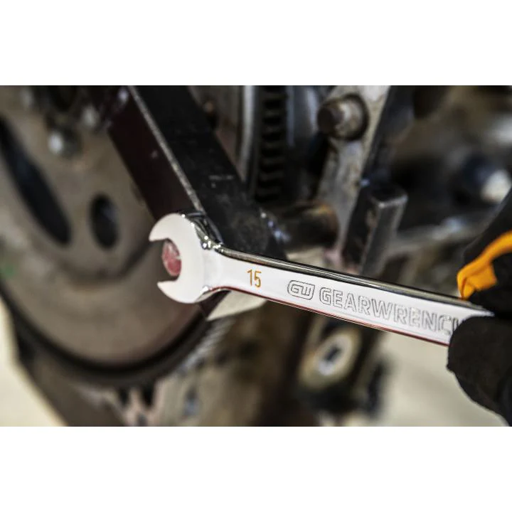 GEARWRENCH 86915 15mm 90-Tooth 12 Point Ratcheting Combination Wrench - Image 7