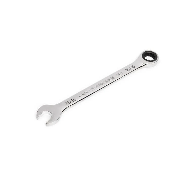 GEARWRENCH 86952 15/16" 90-Tooth 12 Point Ratcheting Combination Wrench - Image 3