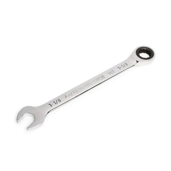 GEARWRENCH 86955 1-1/8" 90-Tooth 12 Point Ratcheting Combination Wrench - Image 3