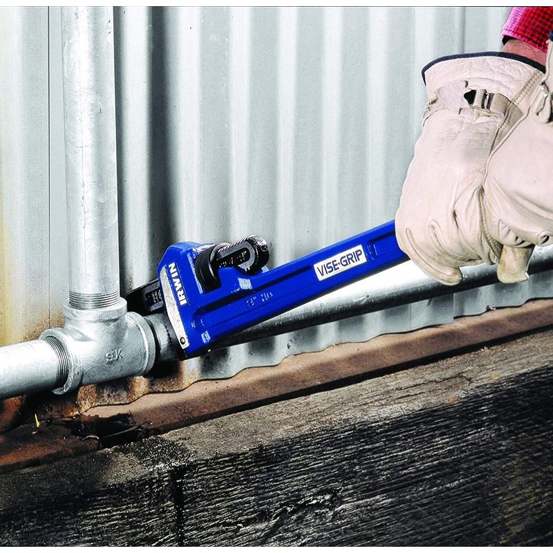 IRWIN IRWIN-274102 14 in Cast Iron Pipe Wrench (2 in Jaw) - Image 3