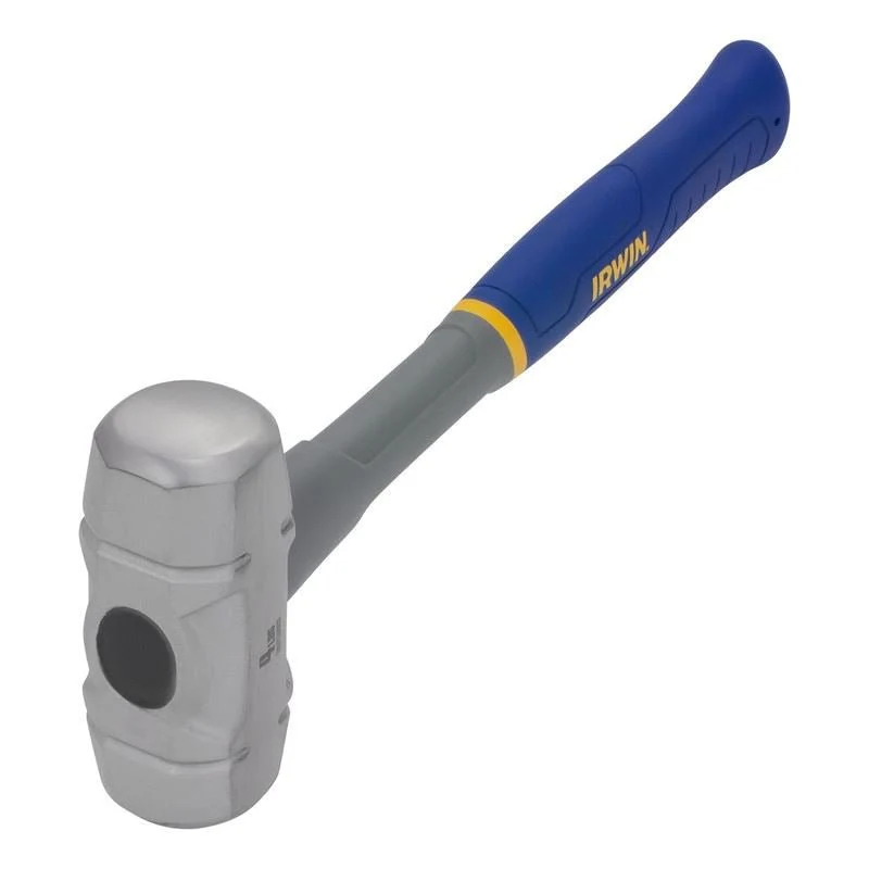 IRWIN IWHT56603 4 lb Polished Face Steel Head Rubber Sledge Hammer - Image 3