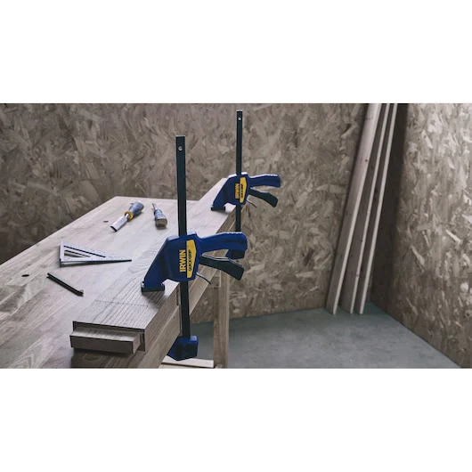 IRWIN QUICK-GRIP® 12" Medium-Duty One-Handed Bar Clamps 1964718 - Image 2