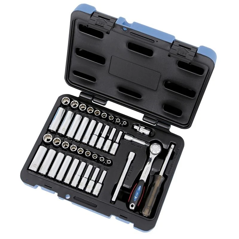 Jet 600126 42 Pc 1/4 Dr S.a.e./metric Socket Wrench Set - 12 Point - Image 2