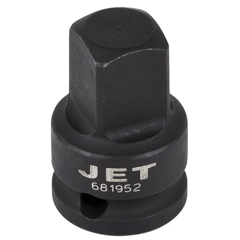 JET 681952 Impact Socket Adapter - 3/8 in Female X 1/2 in Male
