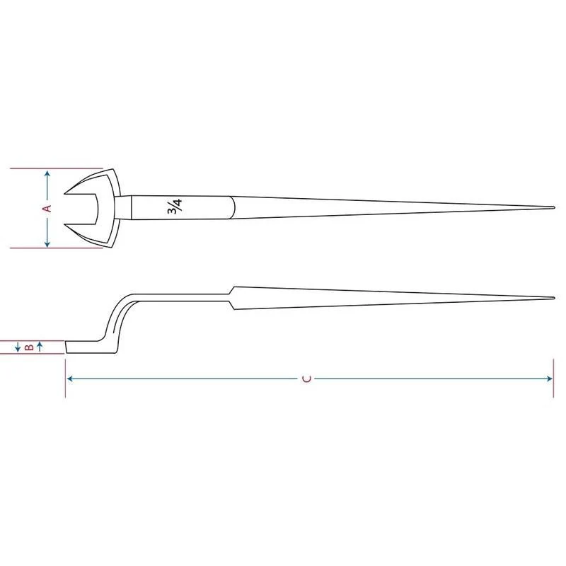 JET 719159 1-1/4in OPEN END STRUCTURAL WRENCH - Image 2