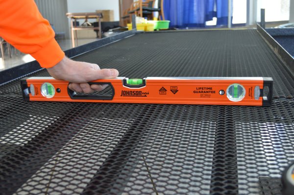 JOHNSON 9850-2400 24" Heavy Duty Aluminum Box Level - Image 2