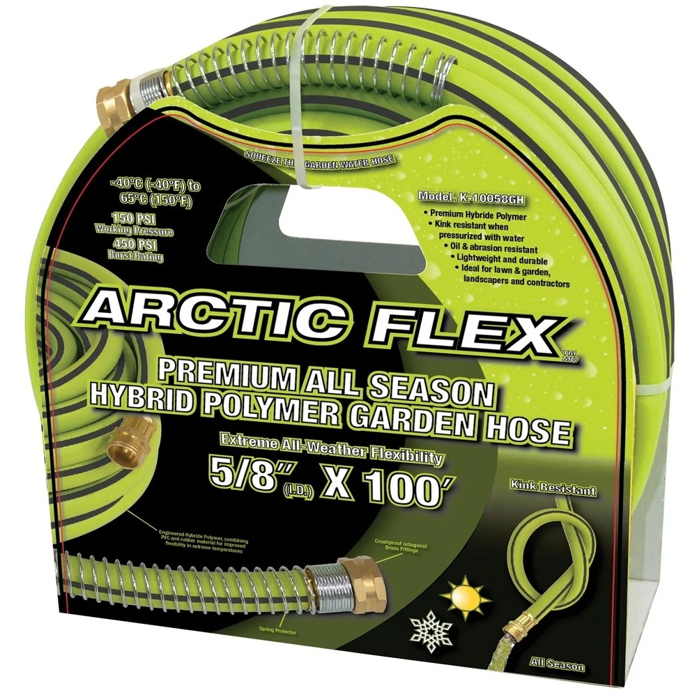 KING K-10058GH 5/8" X 100' PREMIUM HYBRID POLYMER GARDEN HOSE