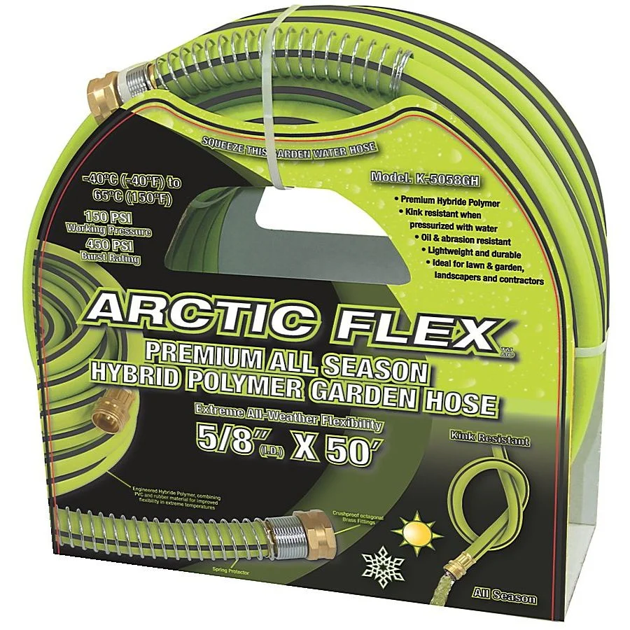 KING K-5058GH 5/8" X 50' PREMIUM HYBRID POLYMER GARDEN HOSE