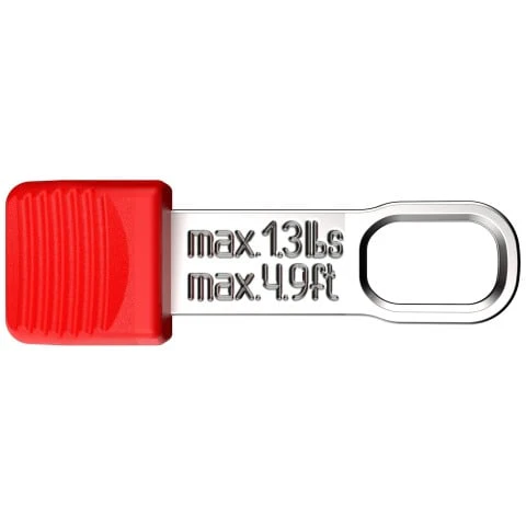 KNIPEX 00 62 10 TR SBA 10 Pc KNIPEXTEND TetheredTool Clips, Red
