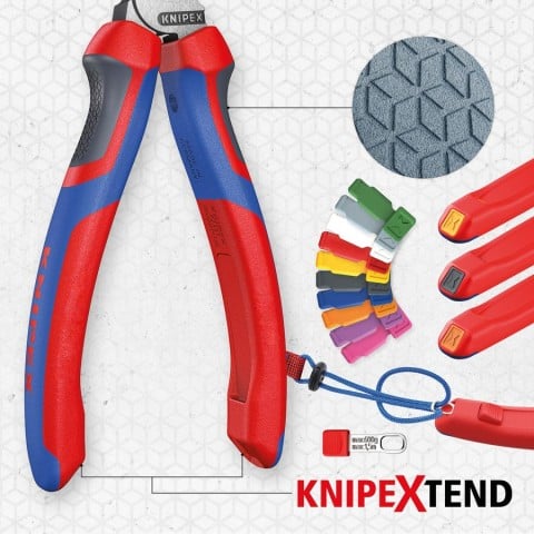 KNIPEX 26 12 200 SBA 8" Long Nose Pliers with Cutter - Image 8
