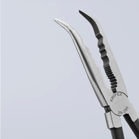 KNIPEX 28 81 280 SBA 11" Extra Long Needle-Nose 45° Angled Pliers - Image 4