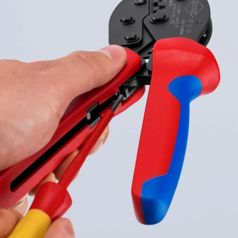 KNIPEX 97 52 42 8 1/2" KNIPEX PreciForce® Crimping Pliers For MC4/MC4 EVO 2 - Image 15